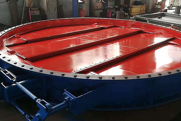 又一個圓形擋板門制作完工了，快來看