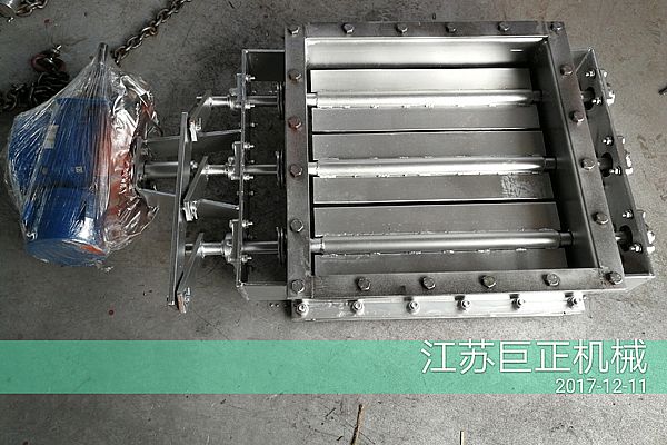 方形擋板門（寬5m）完美下線，入庫前一覽