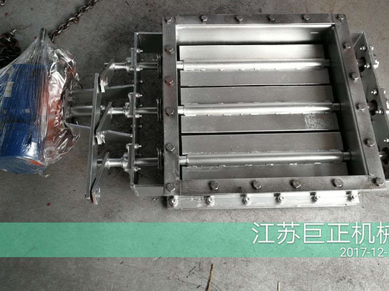 方形擋板門（寬5m）完美下線，入庫前一覽