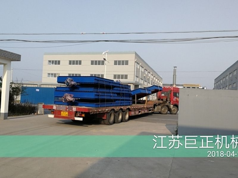 方形擋板門（寬11M）完工，發(fā)貨了