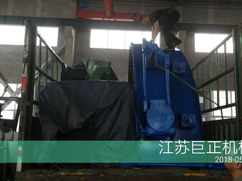 擋板門制作完工，安裝調(diào)試中