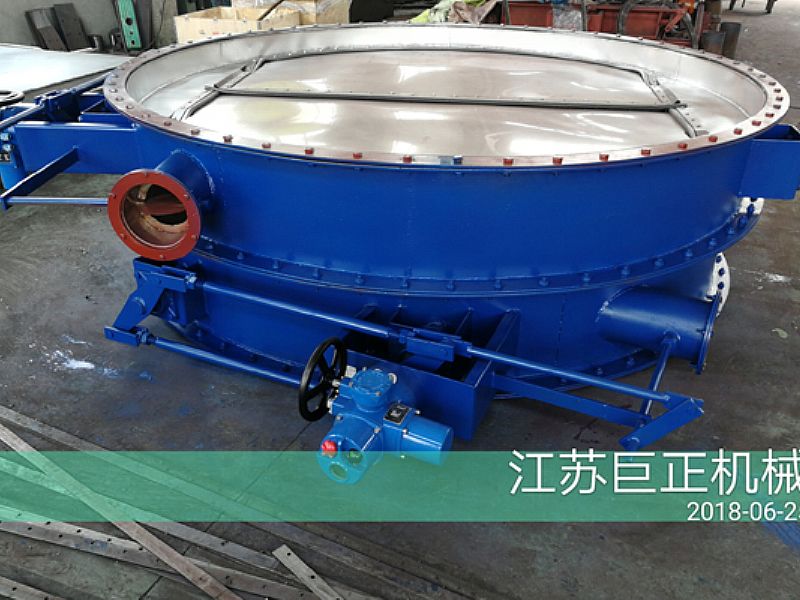 圓形擋板門（直徑280cm）制作完工了，待包裝入庫