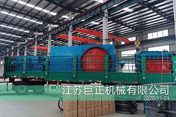 一批煙道插板閥制作完工，發(fā)貨準備中