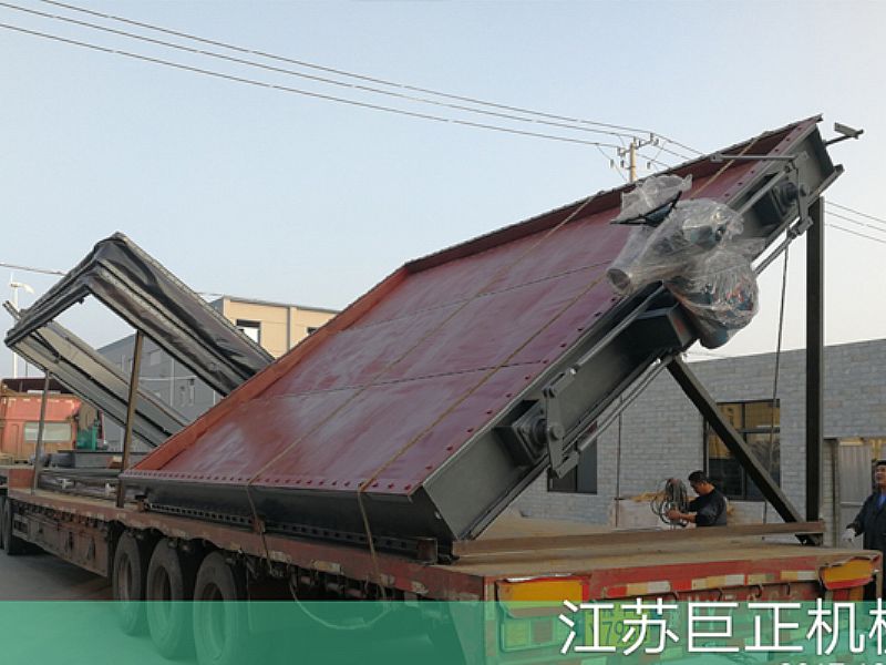 巨正機(jī)械公司擋板門，裝車發(fā)貨了